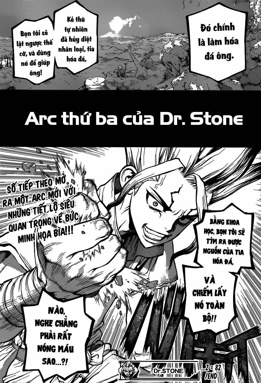 Dr.Stone – Hồi Sinh Thế Giới Chapter 82 - Trang 2