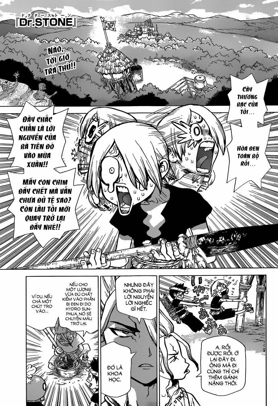 Dr.Stone – Hồi Sinh Thế Giới Chapter 32 - Trang 2