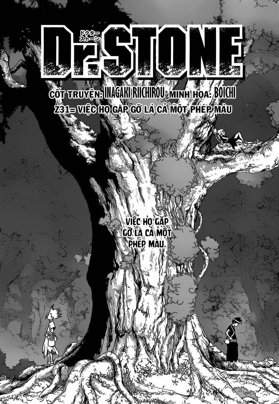 Dr.Stone – Hồi Sinh Thế Giới Chapter 31 - Trang 2