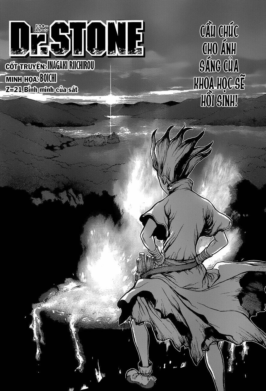 Dr.Stone – Hồi Sinh Thế Giới Chapter 21 - Trang 2