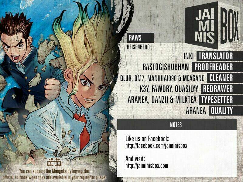 Dr.Stone – Hồi Sinh Thế Giới Chapter 17 - Trang 2