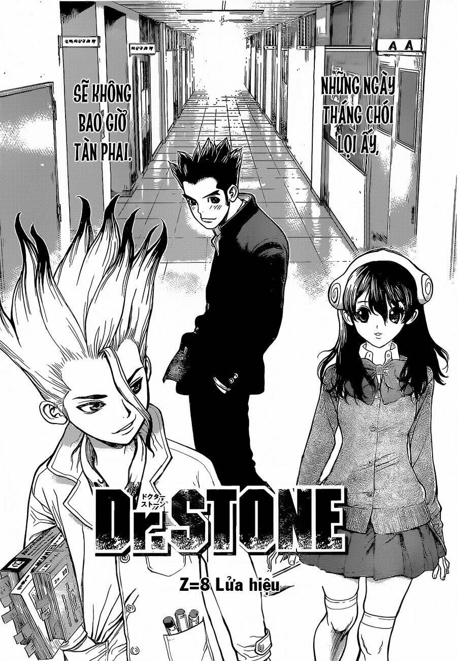 Dr.Stone – Hồi Sinh Thế Giới Chapter 8 - Trang 2