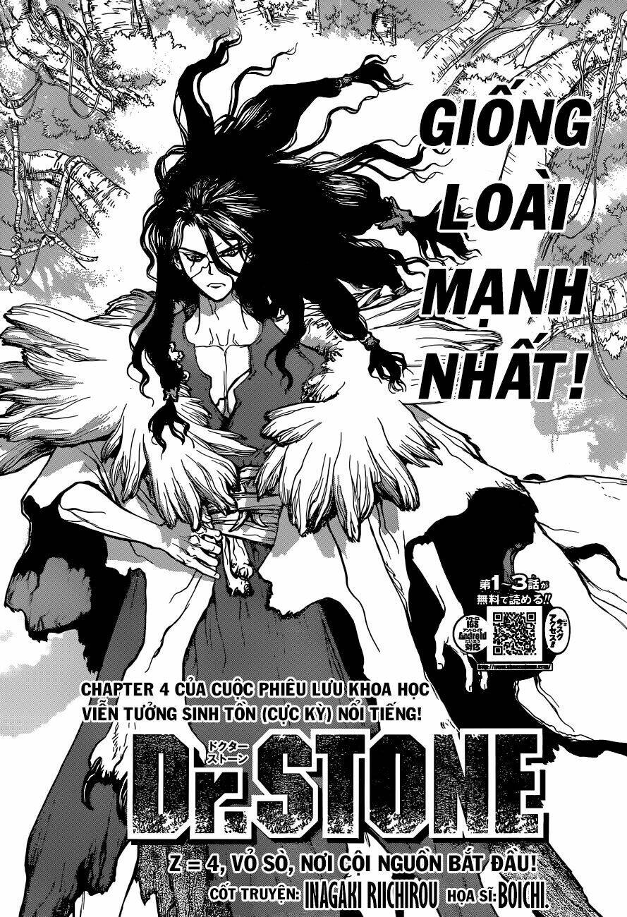 Dr.Stone – Hồi Sinh Thế Giới Chapter 4 - Trang 2