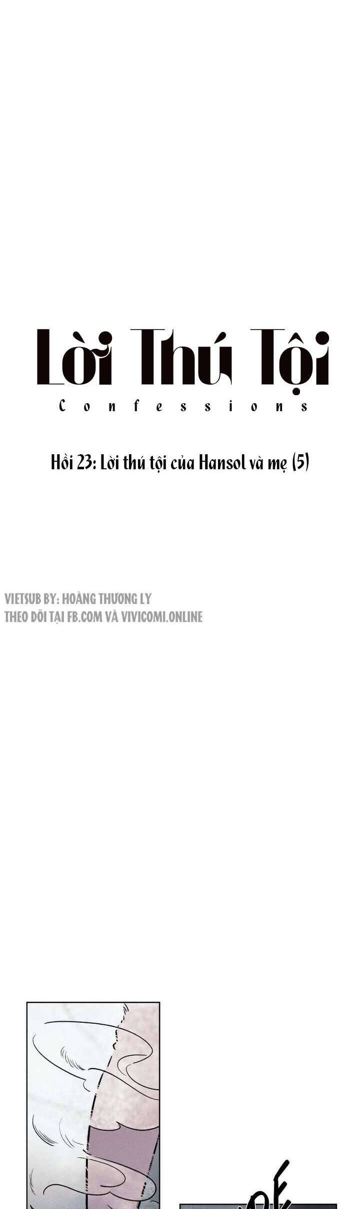 Lời Thú Tội Chapter 23 - Trang 2