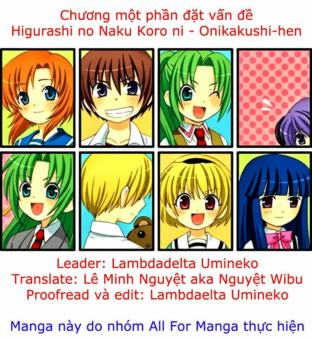 Higurashi No Naku Koro Ni – Onikakushi-Hen Chapter 9 - Trang 2