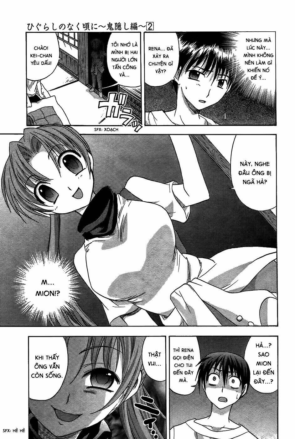 Higurashi No Naku Koro Ni – Onikakushi-Hen Chapter 9 - Trang 2