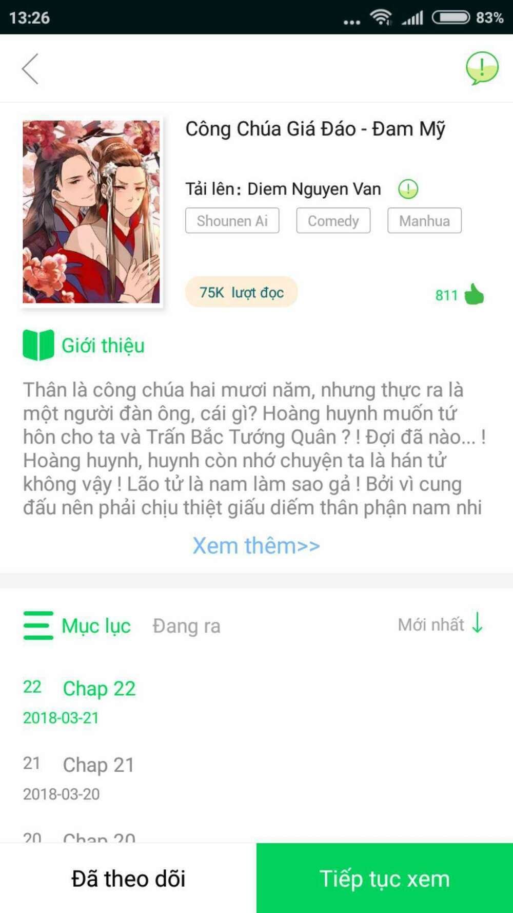 Công Chúa Giá Đáo Chapter 17 - Trang 2