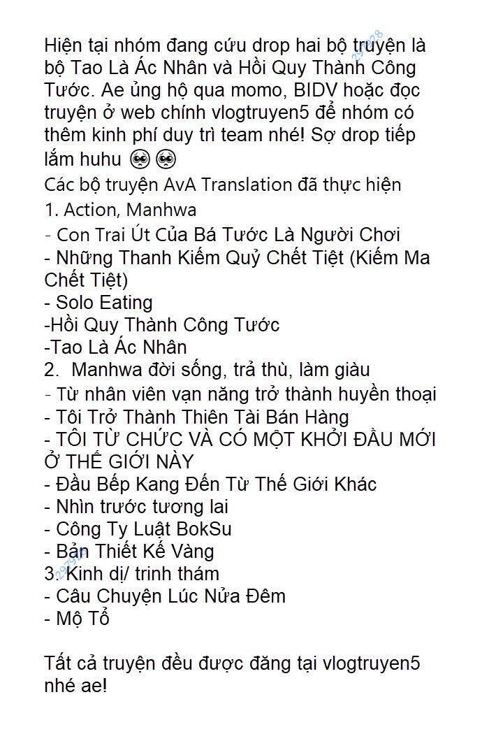 Tao Là Ác Nhân Chapter 79 - Trang 2