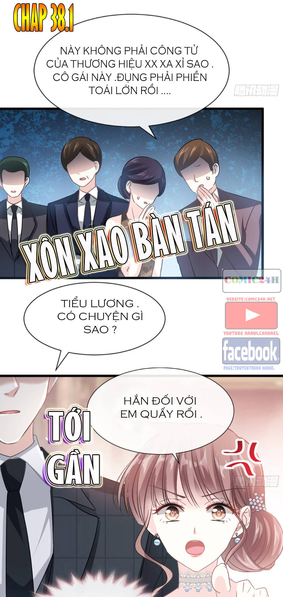 Bá Đạo Tổng Tài Nhẹ Nhàng Yêu Chapter 38.1 - Trang 2