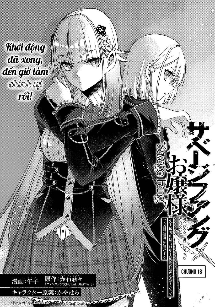 Savage Fang Ojou-Sama: Shijou Saikyou No Youhei Wa Shijou Saikyou No Bougyaku Reijou To Natte Ni Dome No Sekai O Musou Suru Chapter 18 - Trang 2