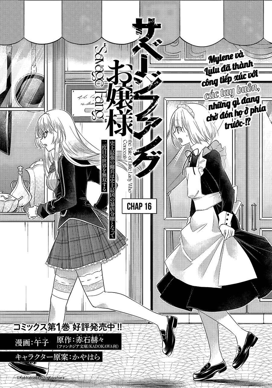 Savage Fang Ojou-Sama: Shijou Saikyou No Youhei Wa Shijou Saikyou No Bougyaku Reijou To Natte Ni Dome No Sekai O Musou Suru Chapter 16 - Trang 2