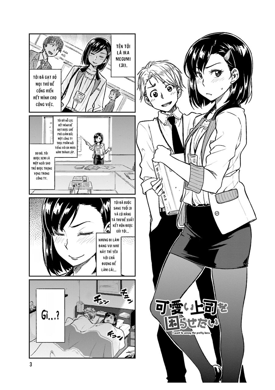 Kawaii Joushi Wo Komarasetai Chapter 1 - Trang 2