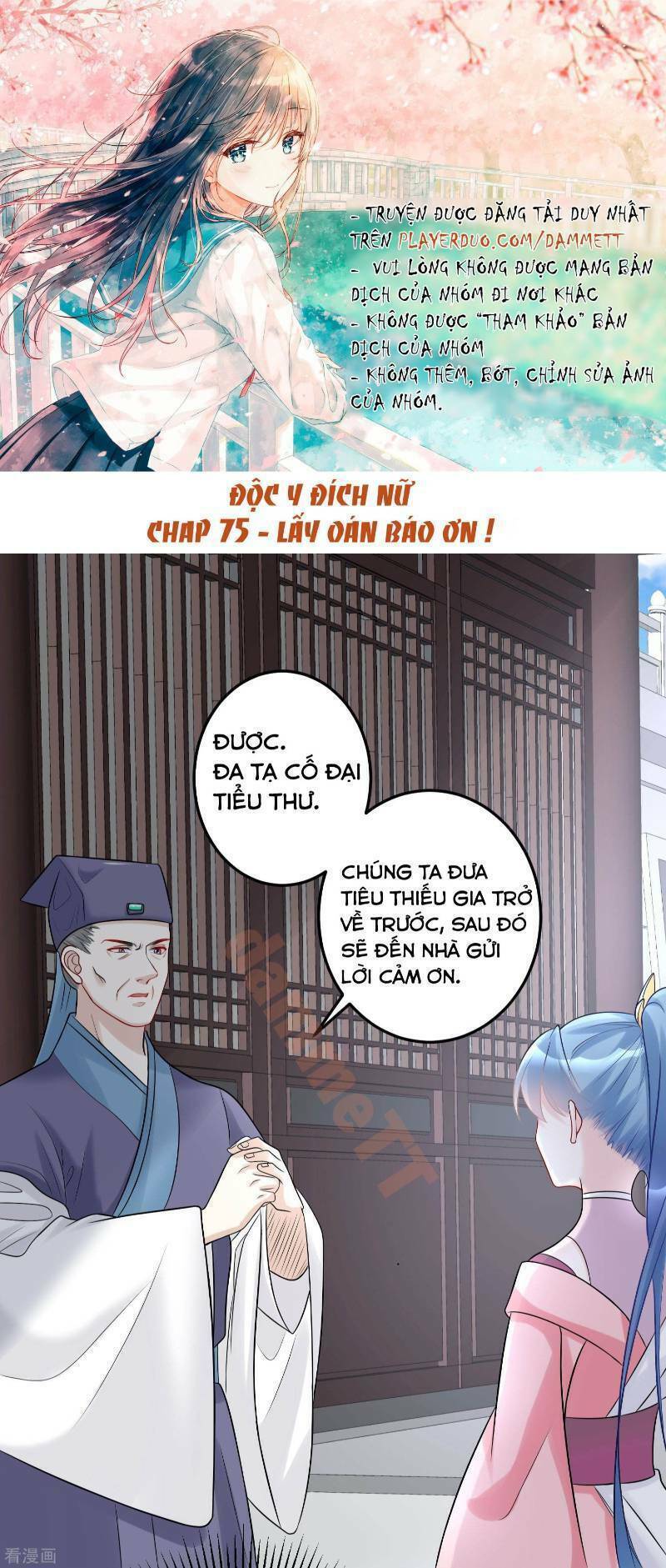 Độc Y Đích Nữ Chapter 75 - Trang 2