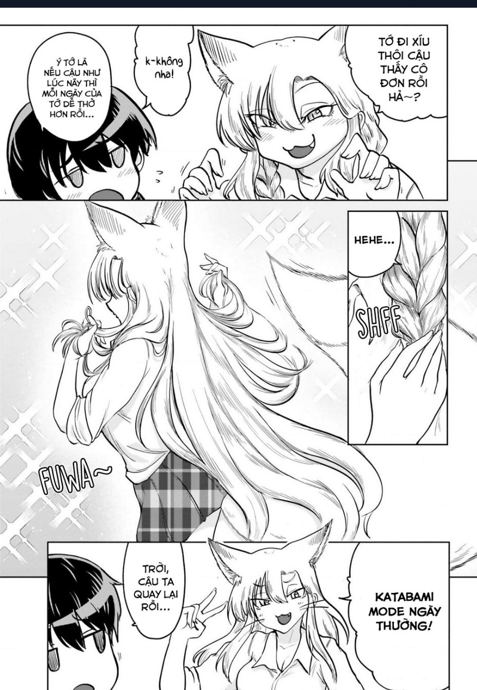 Cô Nàng Hồ Ly Katabami-San Chapter 4 - Trang 2