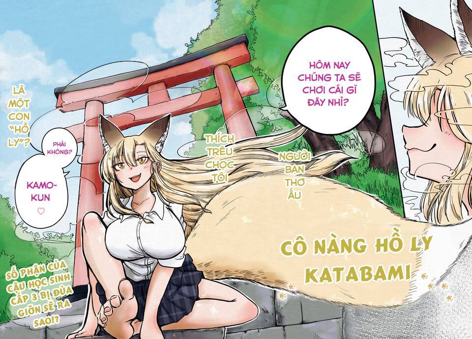 Cô Nàng Hồ Ly Katabami-San Chapter 1 - Trang 2