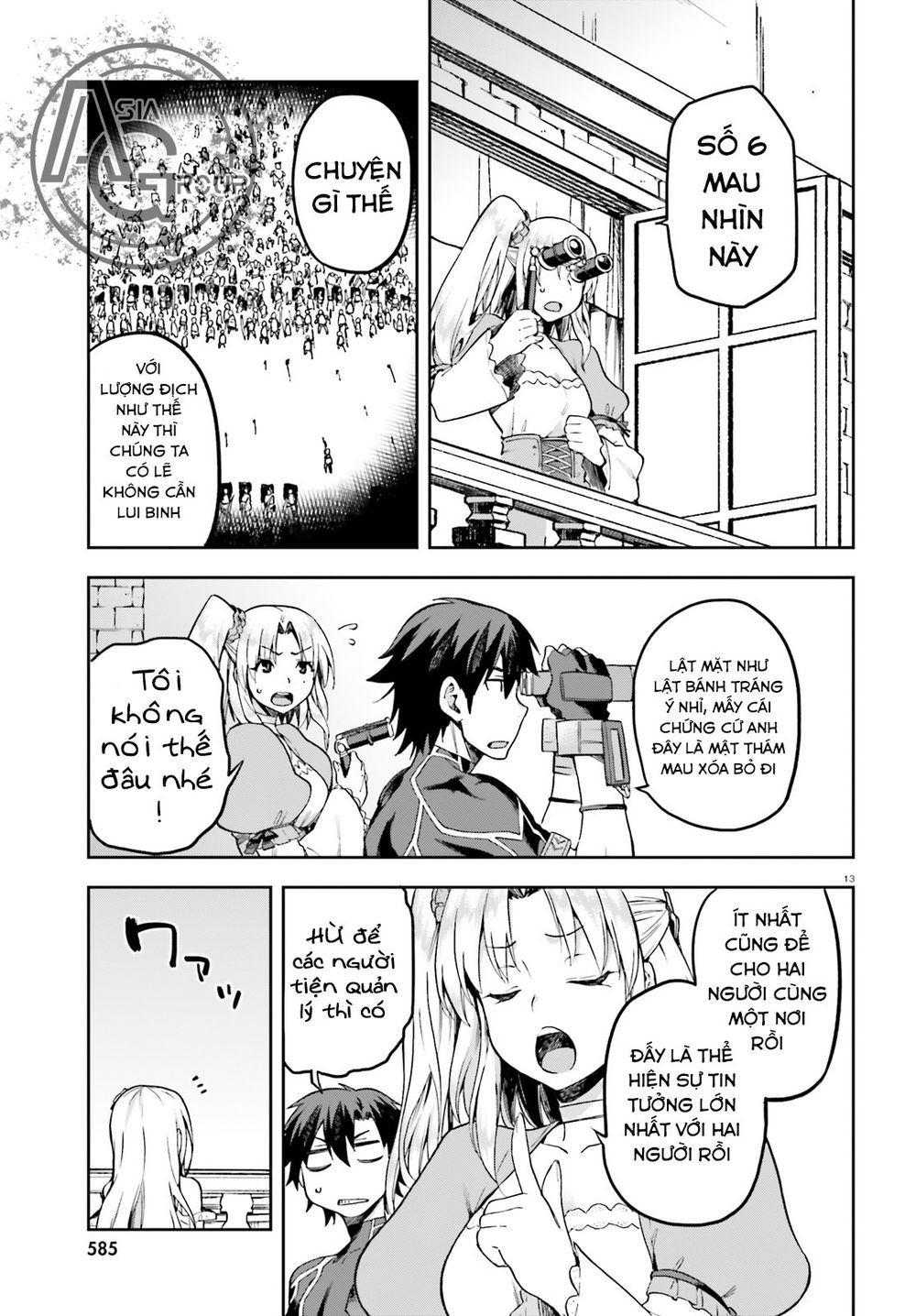 Sentouin, Hakenshimasu! Chapter 13 - Trang 2