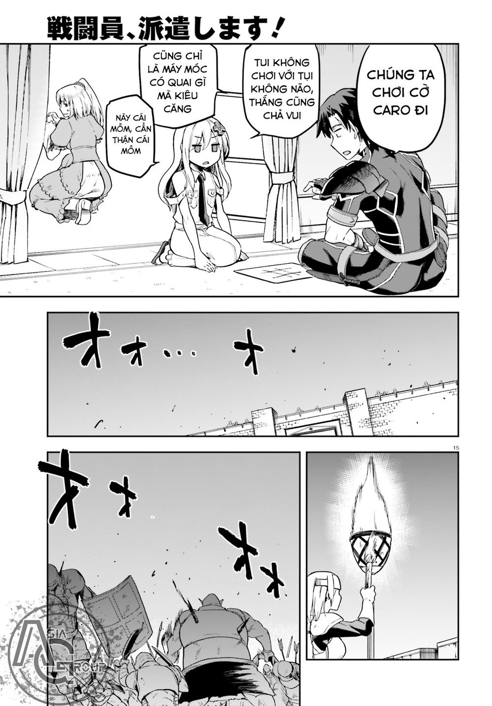 Sentouin, Hakenshimasu! Chapter 13 - Trang 2