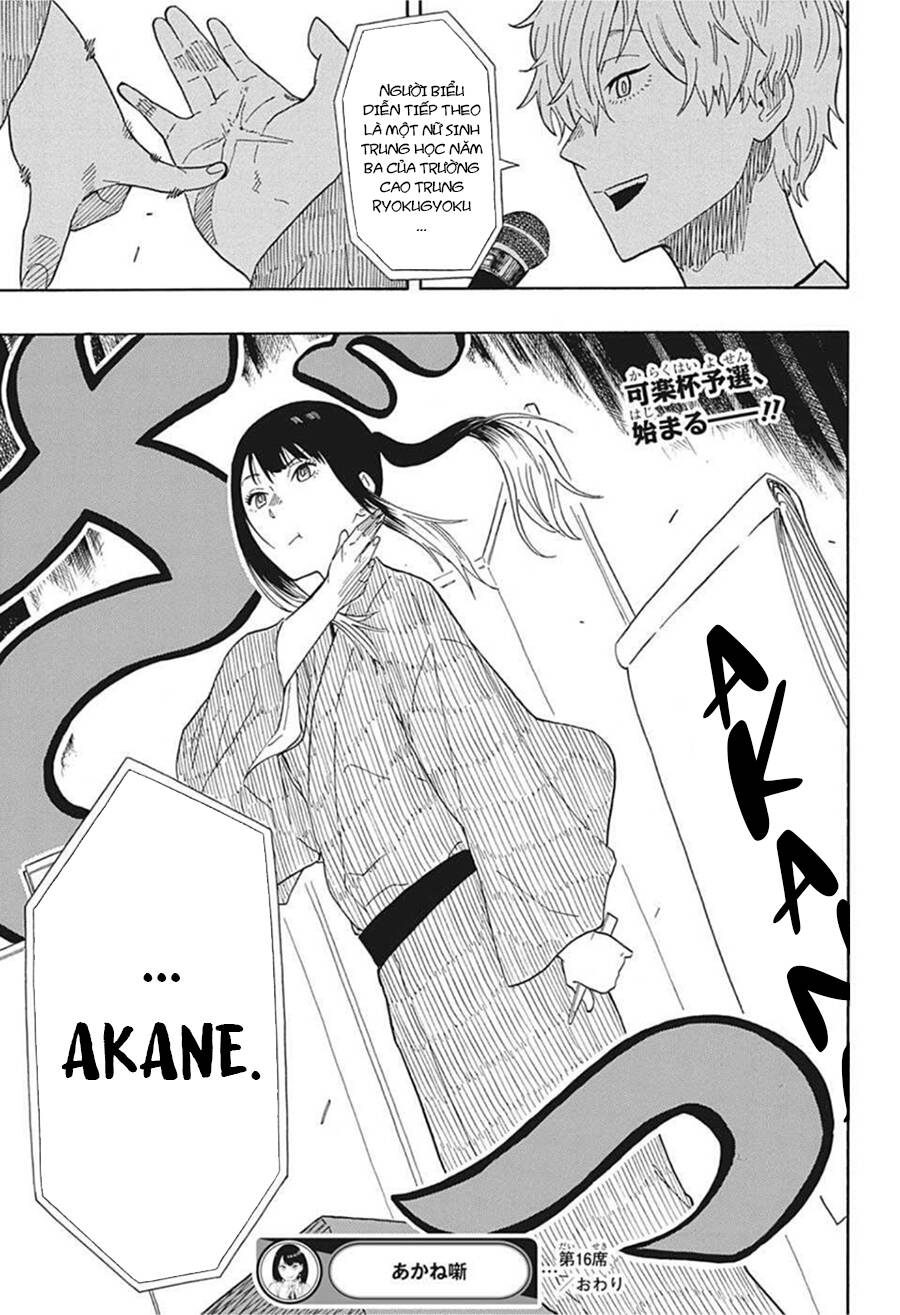 Akane-Banashi Chapter 16 - Trang 2