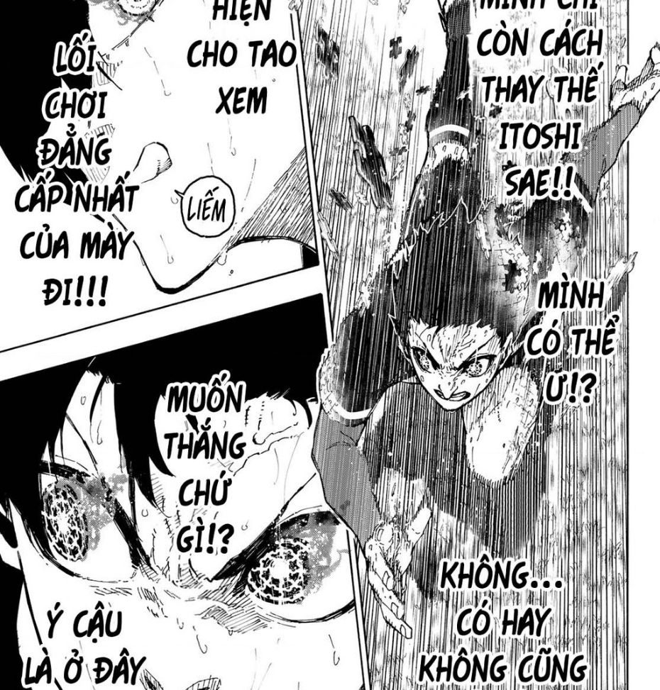 Blue Lock – Ngang Raw Chapter 270 - Trang 2