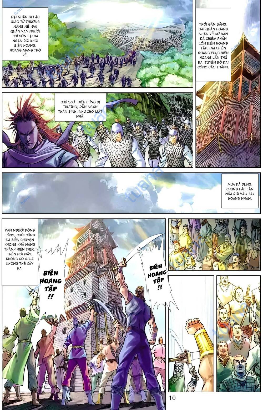 Biên Hoang Truyền Thuyết Chapter 110 - Trang 2