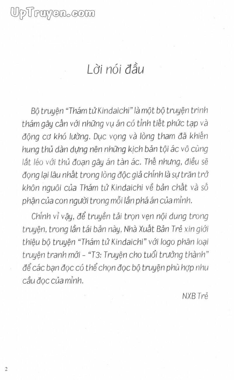 Thám Tử Kindaichi (Bản Đẹp) Chapter 14 - Trang 2