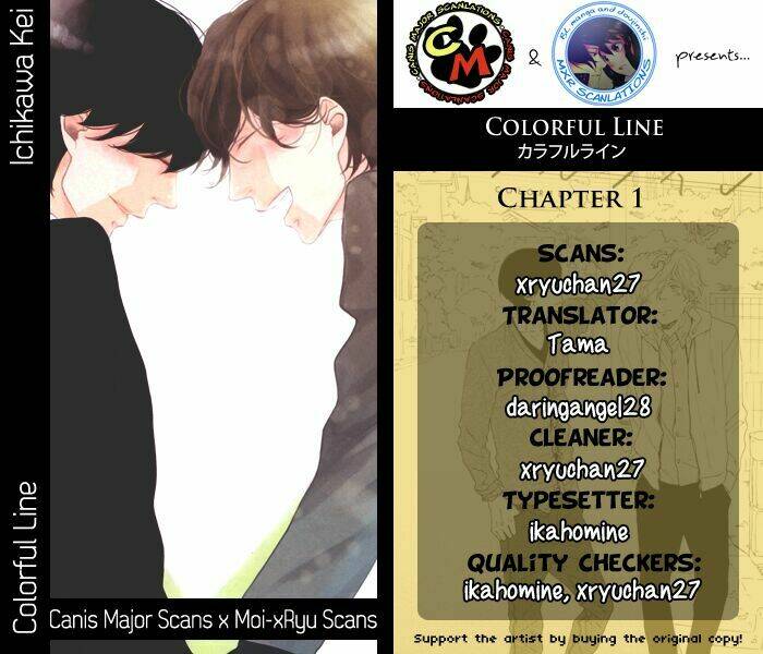 Colorful Line Chapter 1 - Trang 2