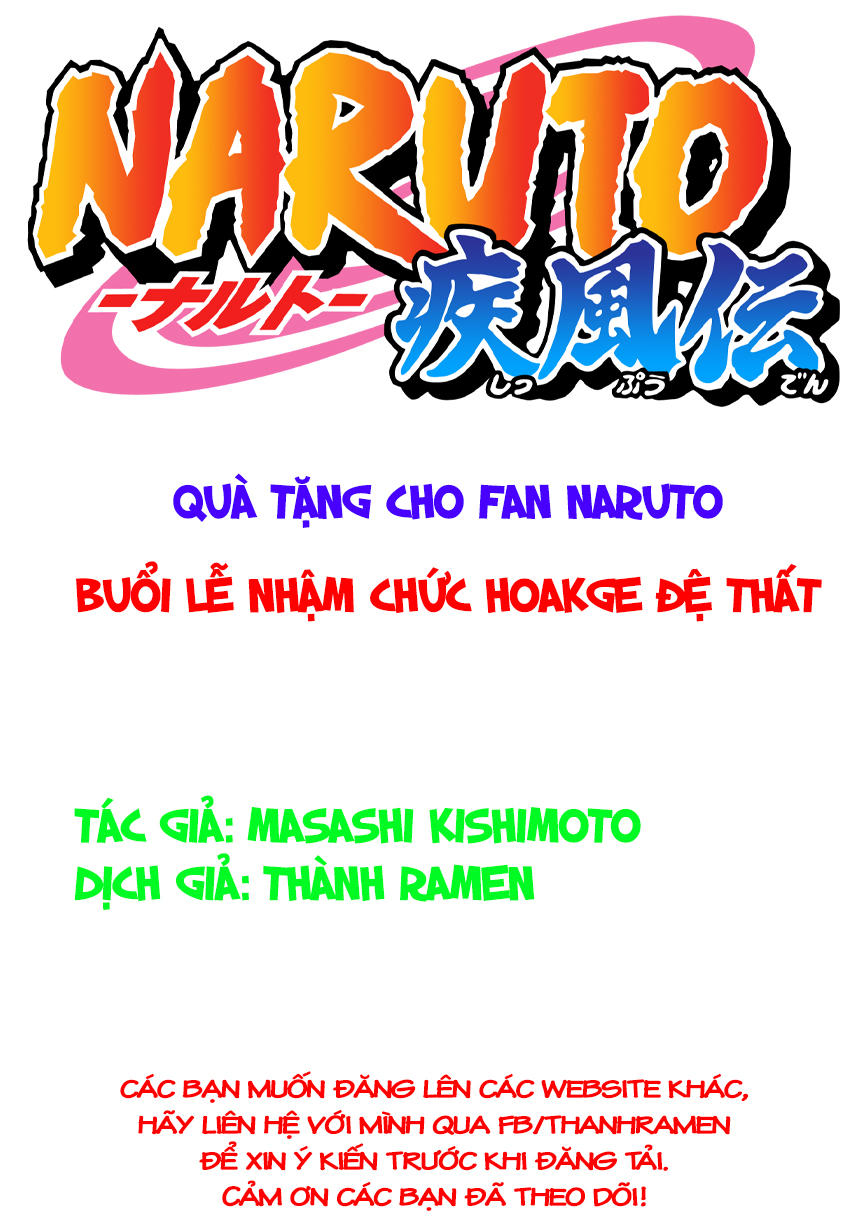 Cửu Vĩ Hồ Ly Ngoại Truyện Hokage Đệ Thất Chapter 10.1 - Trang 2