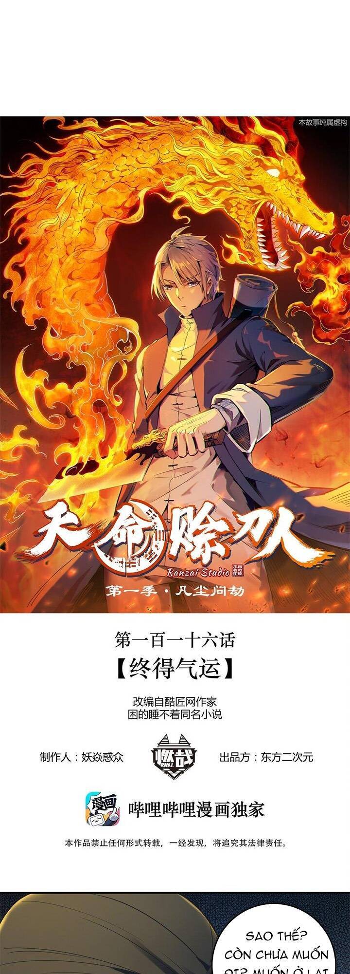 Thiên Mệnh Xa Đao Nhân Chapter 116 - Trang 2