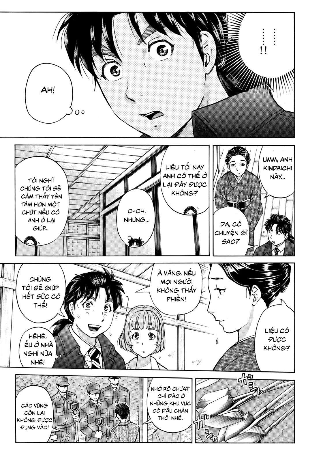 Những Vụ Án Của Kindaichi Ở Tuổi 37 ( Mega Team ) Chapter 34 - Trang 2