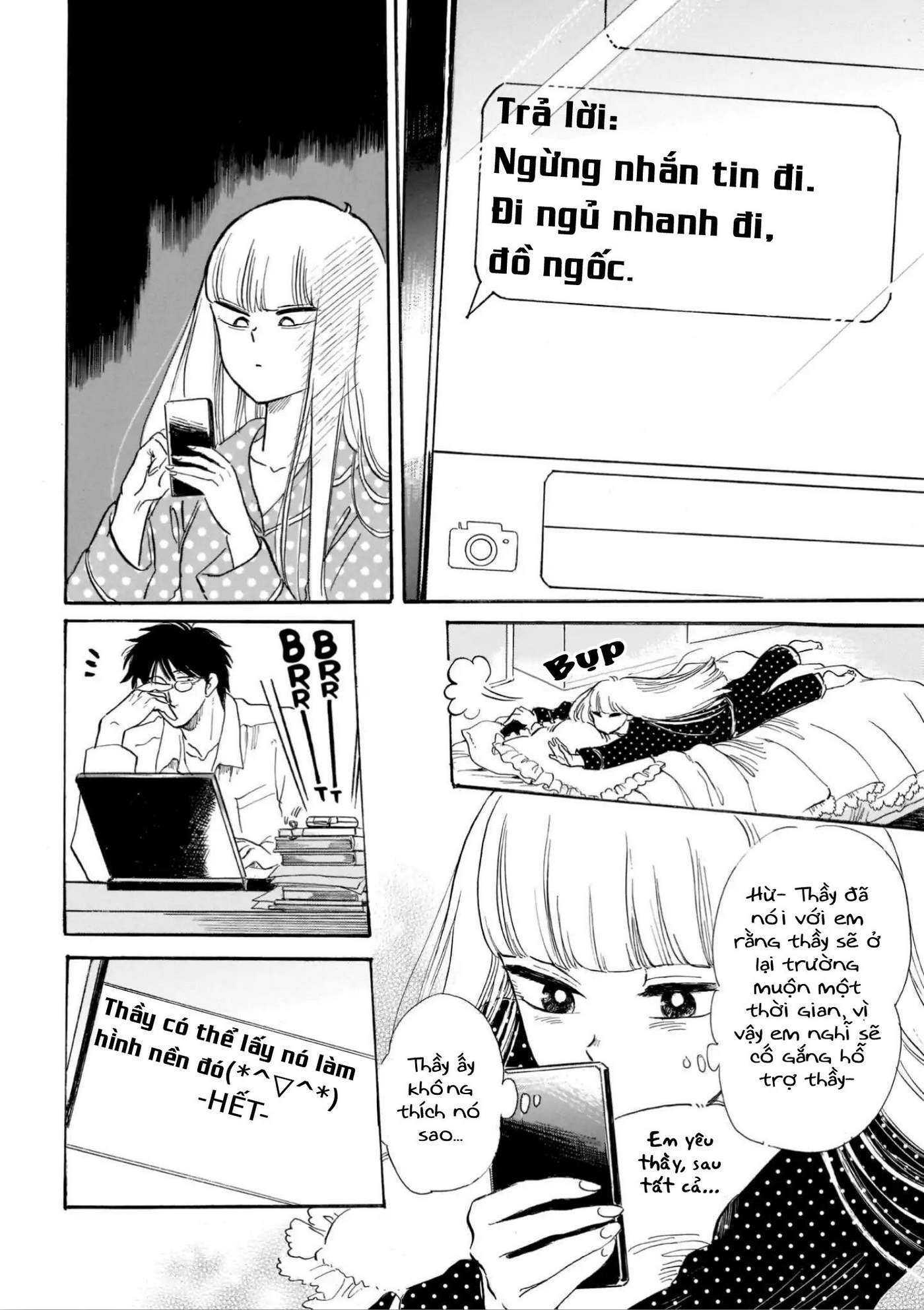 Shiota-Sensei To Amai-Chan Chapter 16 - Trang 2