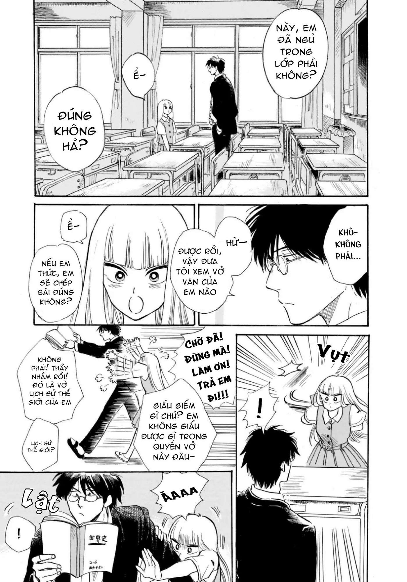 Shiota-Sensei To Amai-Chan Chapter 16 - Trang 2