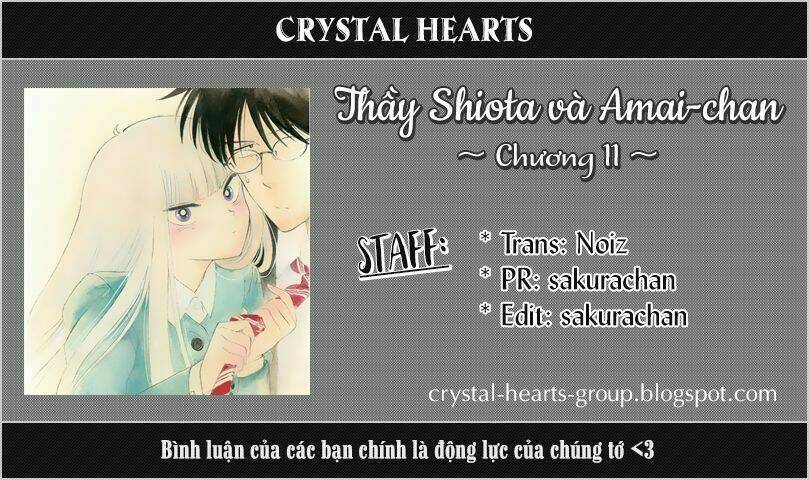 Shiota-Sensei To Amai-Chan Chapter 11 - Trang 2