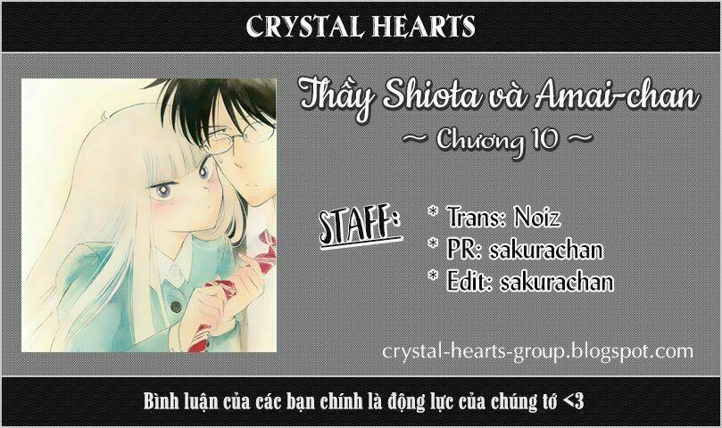 Shiota-Sensei To Amai-Chan Chapter 10 - Trang 2