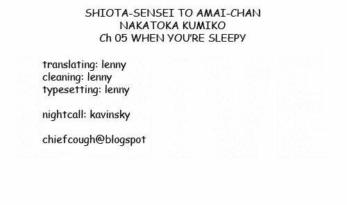 Shiota-Sensei To Amai-Chan Chapter 5 - Trang 2