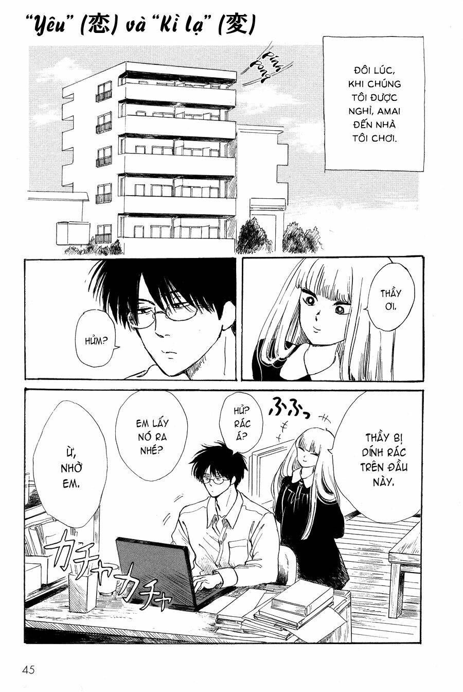 Shiota-Sensei To Amai-Chan Chapter 3 - Trang 2