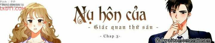 Nụ Hôn Của Giác Quan Thứ 6 Chapter 3 - Trang 2