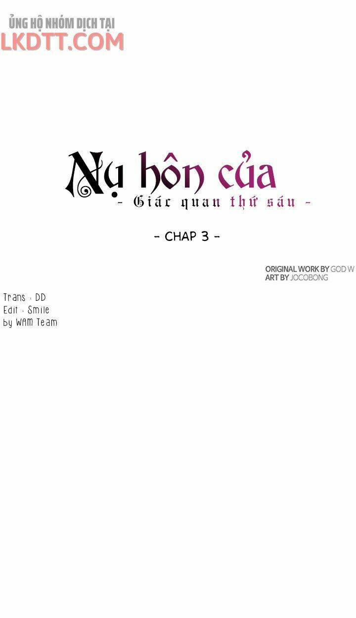 Nụ Hôn Của Giác Quan Thứ 6 Chapter 3 - Trang 2