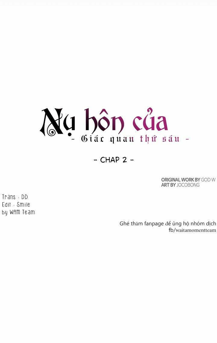 Nụ Hôn Của Giác Quan Thứ 6 Chapter 2 - Trang 2