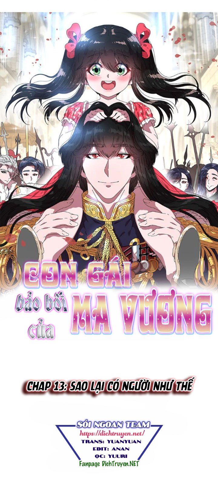 Con Gái Bảo Bối Của Ma Vương Chapter 13 - Trang 2