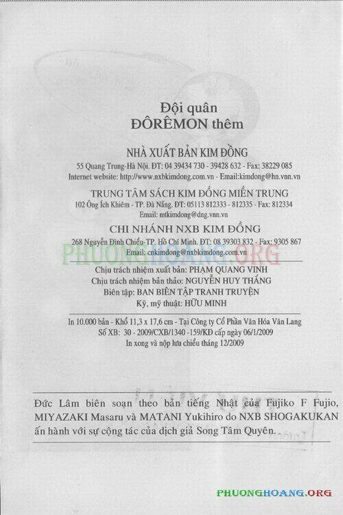 The Doraemon Special (Đội Quân Doraemons Đặc Biệt+Đội Quân Đôrêmon Thêm) Chapter 1 - Trang 2