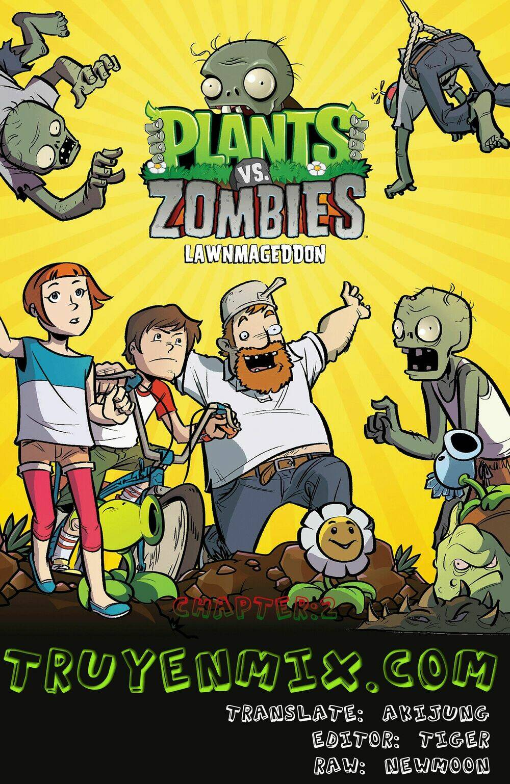 Plants Vs Zombies – Lawnmageddon Chapter 2 - Trang 2