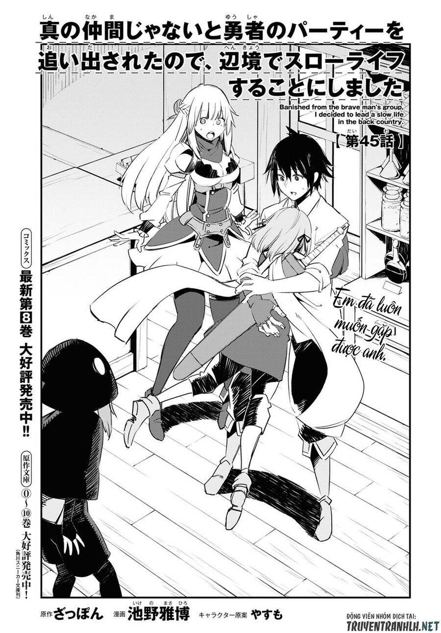 Shin No Nakama Janai To Yuusha No Party Wo Oidasareta No De, Henkyou De Slow Life Suru Koto Ni Shima Chapter 45 - Trang 2