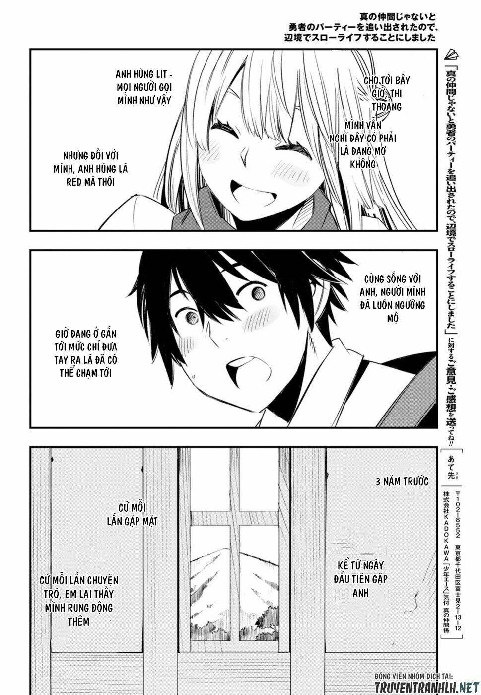 Shin No Nakama Janai To Yuusha No Party Wo Oidasareta No De, Henkyou De Slow Life Suru Koto Ni Shima Chapter 12 - Trang 2