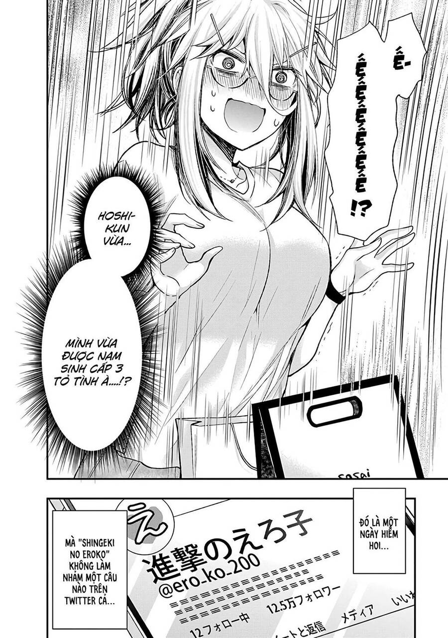 Shingeki No Eroko-San ~Hen Na Oneesan Wa Danshikousei To Nakayoku Naritai~ Chapter 5 - Trang 2