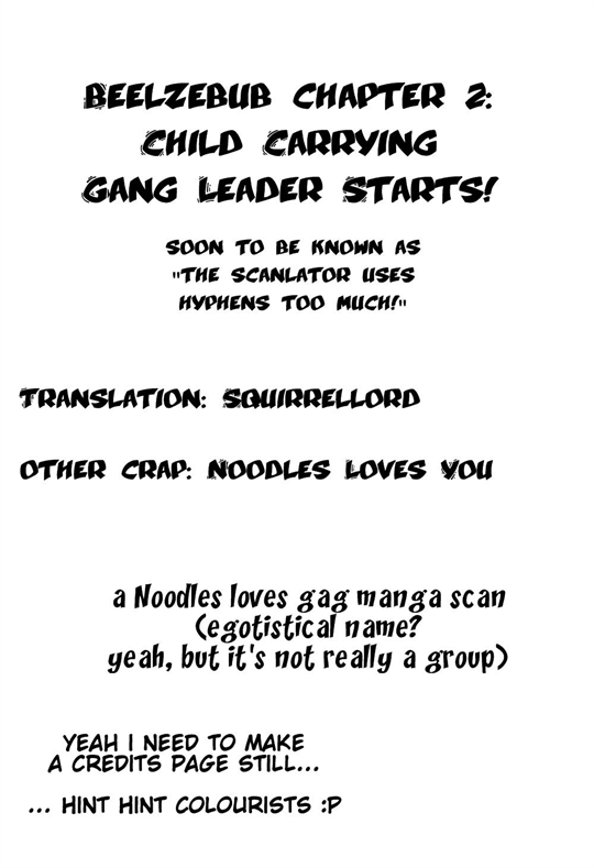 Beelzebub Chapter 2 - Trang 2