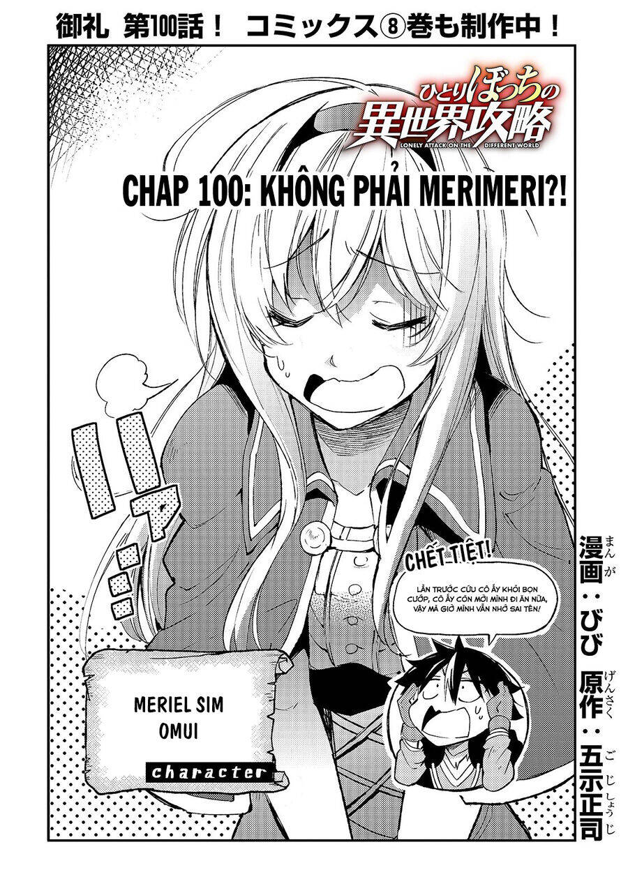 Hitoribocchi No Isekai Kouryaku Chapter 100 - Trang 2