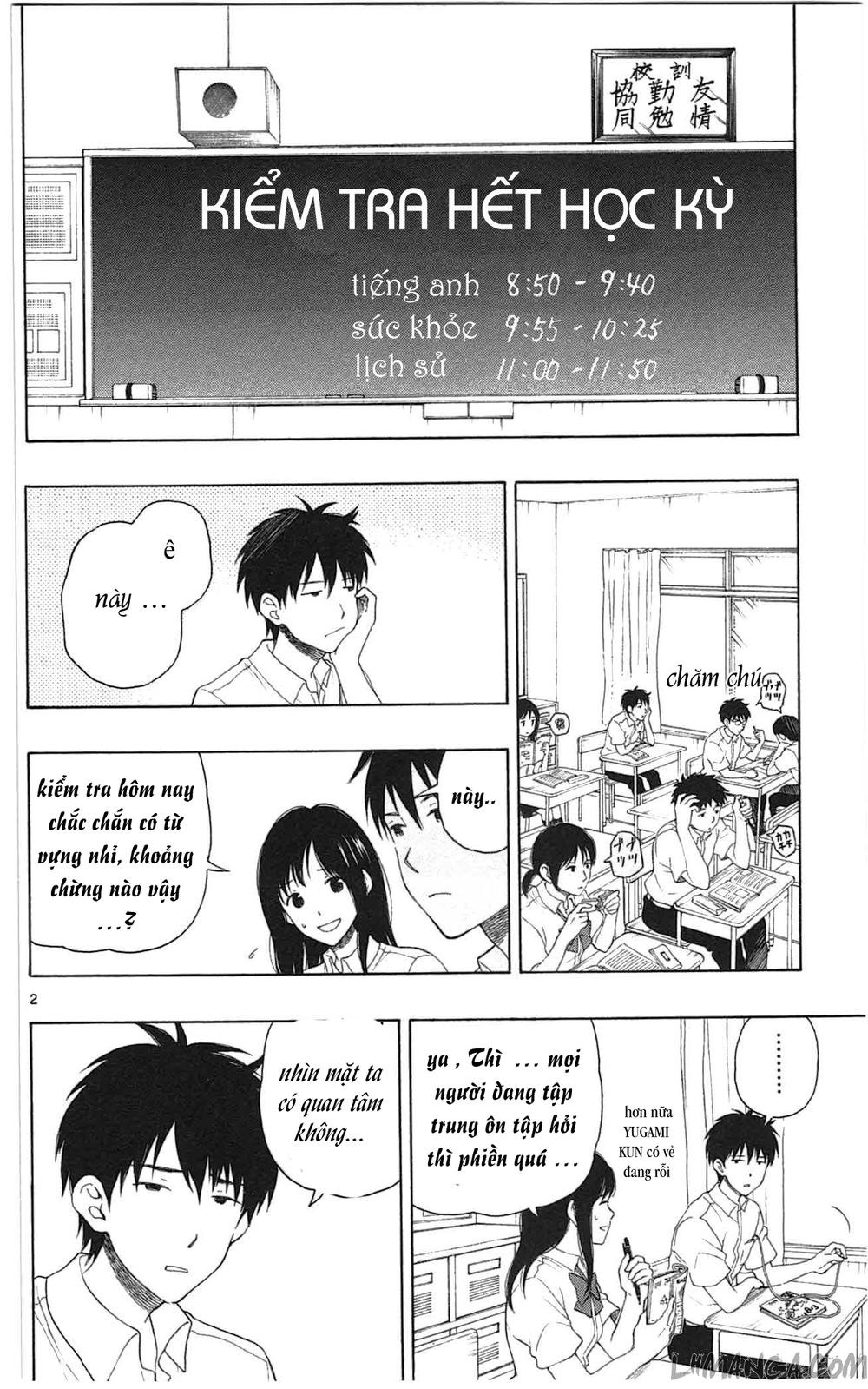 Yugami-Kun Ni Wa Tomodachi Ga Inai Chapter 10.5 - Trang 2