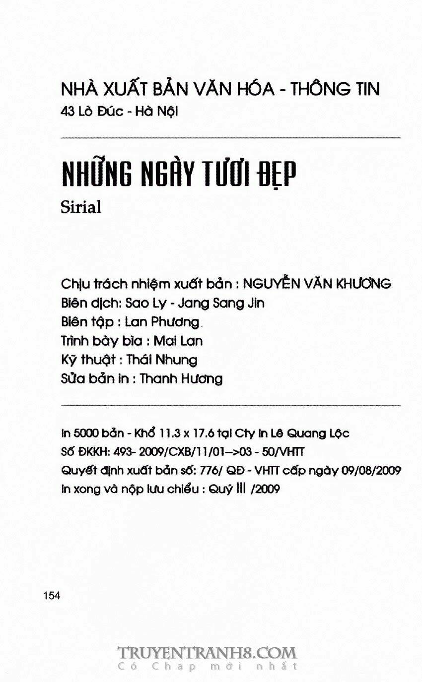 Những Ngày Tươi Đẹp Chapter 16 - Trang 2