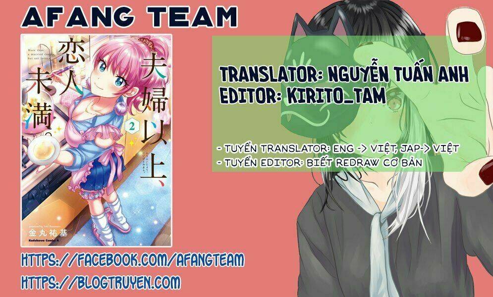 Fuufu Ijou, Koibito Miman. Chapter 12 - Trang 2