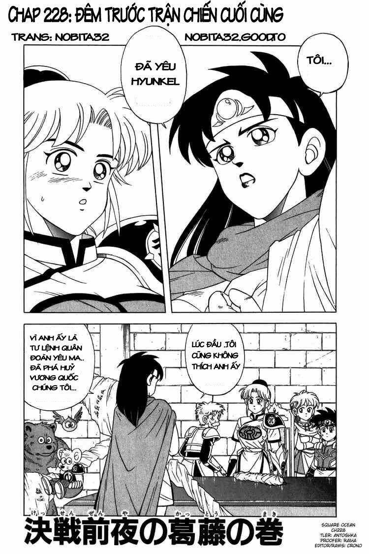 Dragon Quest – Dấu Ấn Rồng Thiêng Chapter 228 - Trang 2